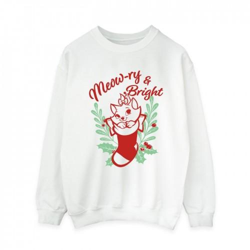 The Aristocats Womens/Ladies Meowry & Bright Sweatshirt