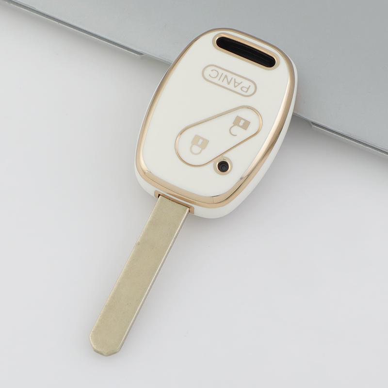 

For Honda Accord Cr-V Freed Fit Civic Jazz Pilot Pilot Stepwgn Insight 2 3 4 Buttons Tpu Car Key Case Cover Key Shell Fob Holder