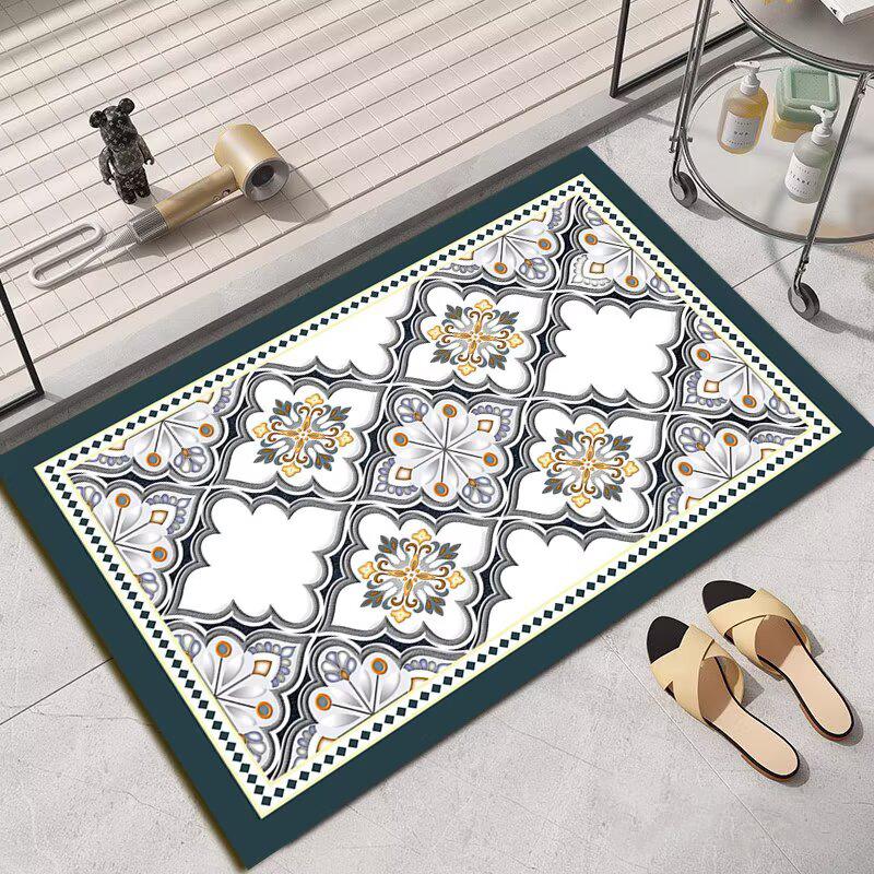 Modern Cute Room Decor Bedroom Carpet  Plaid Pattern Big Size Soft Living Room Rugs Lint-free Easy Clean Non-slip Mat for Kids