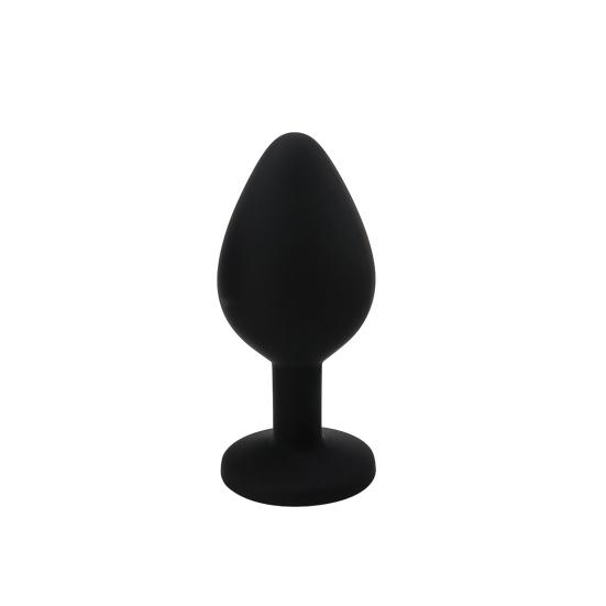 Anal Plug Adult Toy Waterproof 3 Rhinestone Design Plug Colors Anal Sex Toy Couples