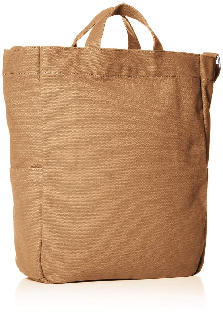 Tote Bag CT Cotton Canvas BIG Logo 2WAY Tote Beige [Anello Grande] GI-H2422