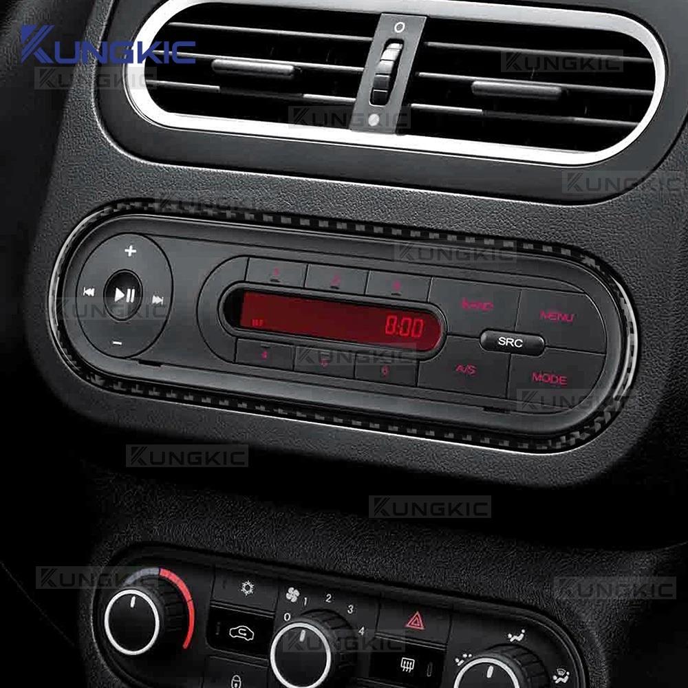 Central Control CD Frame Interior Trim Sticker Compatible with MG3 2013-2017