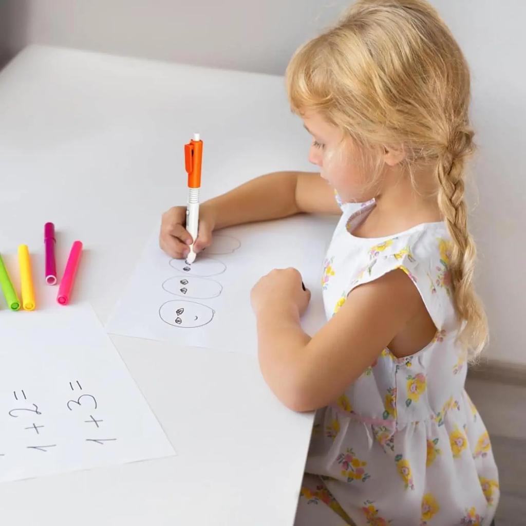 Water Gun Ballpoint Pen Function Stress Interactive Toy Pens for Kids Party Favors Student Gift Ergonomic Handle & Casing