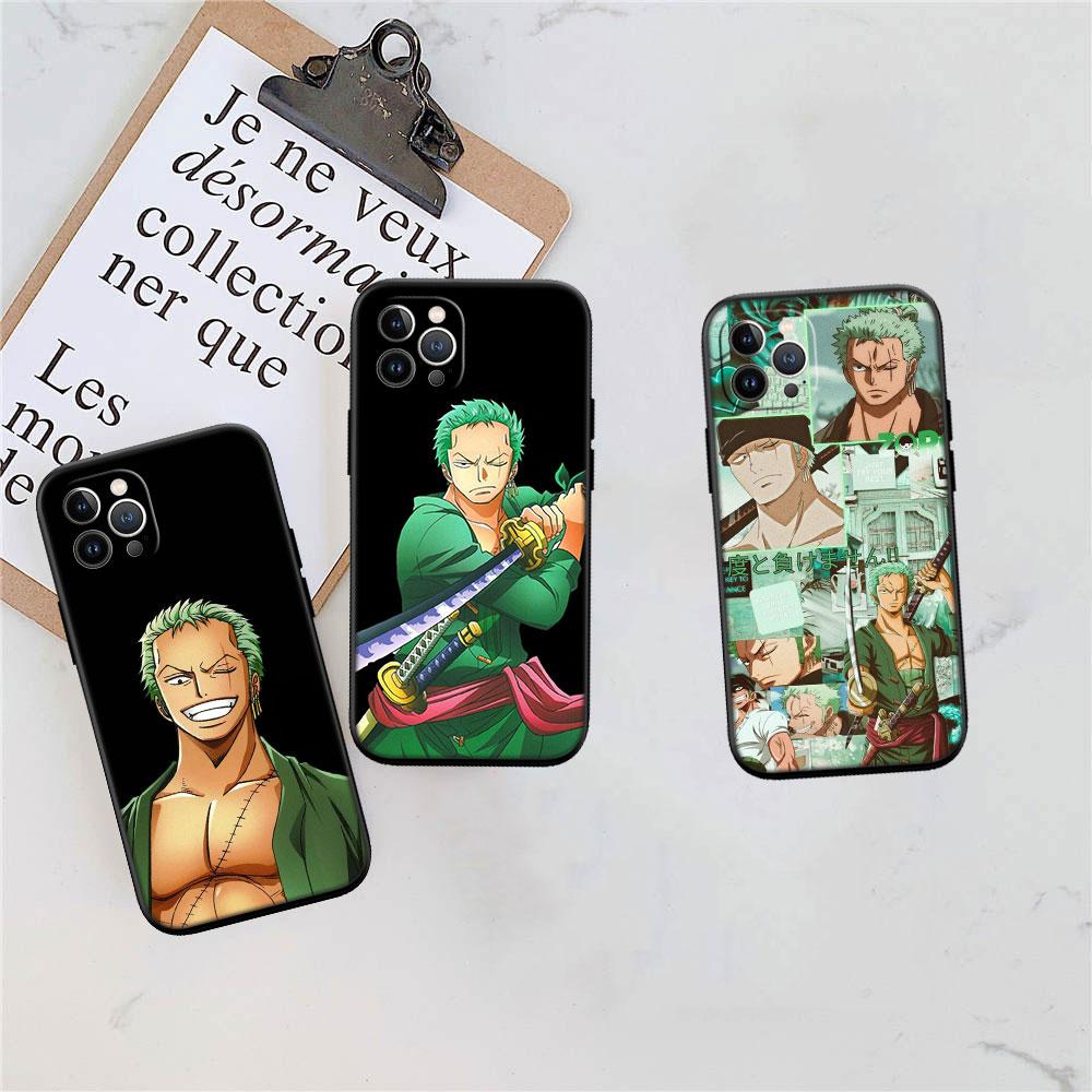 One Piece Zoro Soft Shell Phone Case for Samsung Galaxy Note 10 20 S23 S24 S25 Ultra FE Plus Edge Lite A02S A35 A07 A17