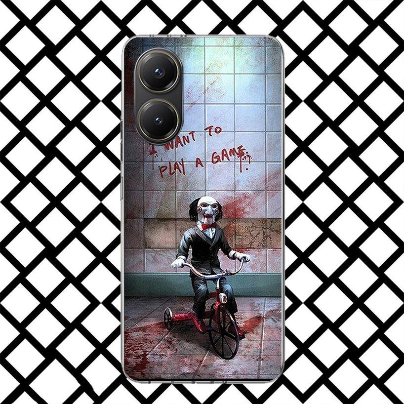 

The Jigsaw Killer Horror Phone Case for Xiaomi Poco F7 Ultra X7 X6 X5 Pro X4 Gt M8 M7 Redmi 15 15C 13 13C 12 12C Soft Cover Fund Xiaomi Poco X7 Pro