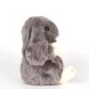 Rabbit Plush Gray Lop-Eared Toy, Small,