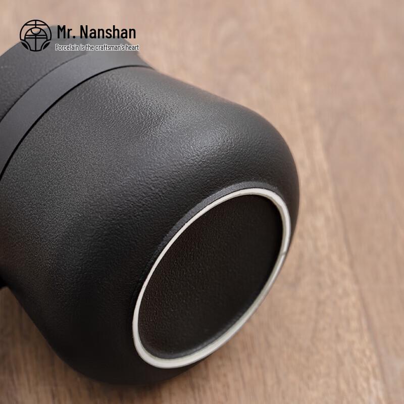 Zen Black Ceramic Personal Tea Cup