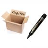 10pcs Black Permanent Marker Pens – Quick Dry, Non-Fading, Ideal for Logistics & Shipping