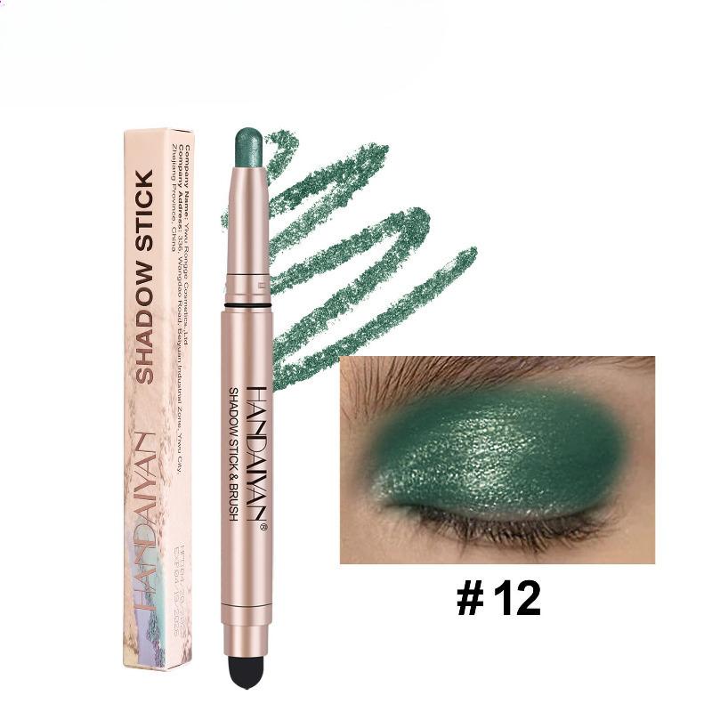 Lazy High-gloss Eyeshadow Stick Set Pearlescent Matte Lying Silkworm Pen Fine Flash Brightening Eyeshadow Pen