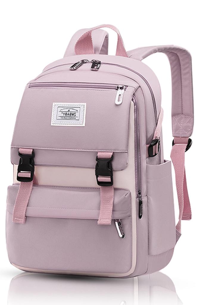 ARCADY Large Capacity Perfect for Elementary School A4 Size Storage Kids' Backpack, 35L, Girls, Students, (Lilac Ash)
