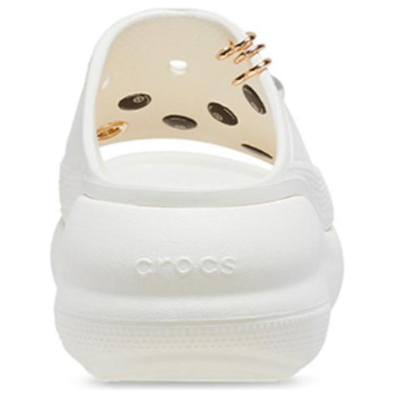 Crocs Slide Slippers Women's White