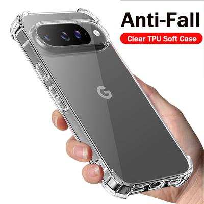 Przezroczyste Etui do Google Pixel 9 10 Pro XL 5G Pixel10 Pixel9 Pokrowiec Przezroczysty Cienki Miękki TPU Ochronne Etui Pokrowiec Capa