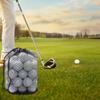 Golf Ball Pouch Golf Ball Bag Golf Mesh Bag Drawstring Mesh Bag Golf Ball Storage Bag Golf Accessories