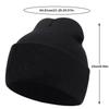 Angry Expression Embroidered Knitted Hat, Warm Woolen Hat for Men's and Women's Outdoor Sports Events in Autumn and Winter