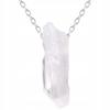 Silver Necklace Natural Stone Crystal Nature Love Silver 925