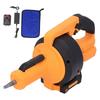 Auto Feed Plumbing Snake Drain Tool 7m Length Feed Pipe Portable Electric Drain Auger 21V Battery Powered