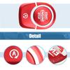 uxcell Engine Start Stop Button Cover Kit Push Start Button Trim Sticker for Mercedes