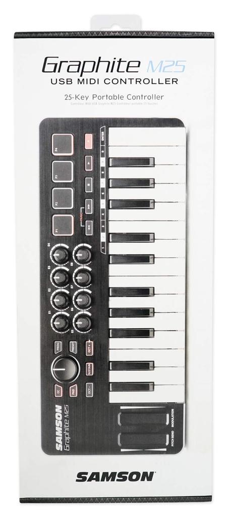 SAMSON Graphite M25 Keyboard Controller USB/MIDI