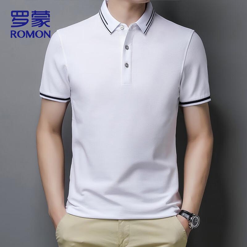 ROMON Men s Slim Fit Quick-Dry Polo Shirt 3XL