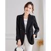 TERRE BLEUE Women's Elegant Business Blazer Jacket