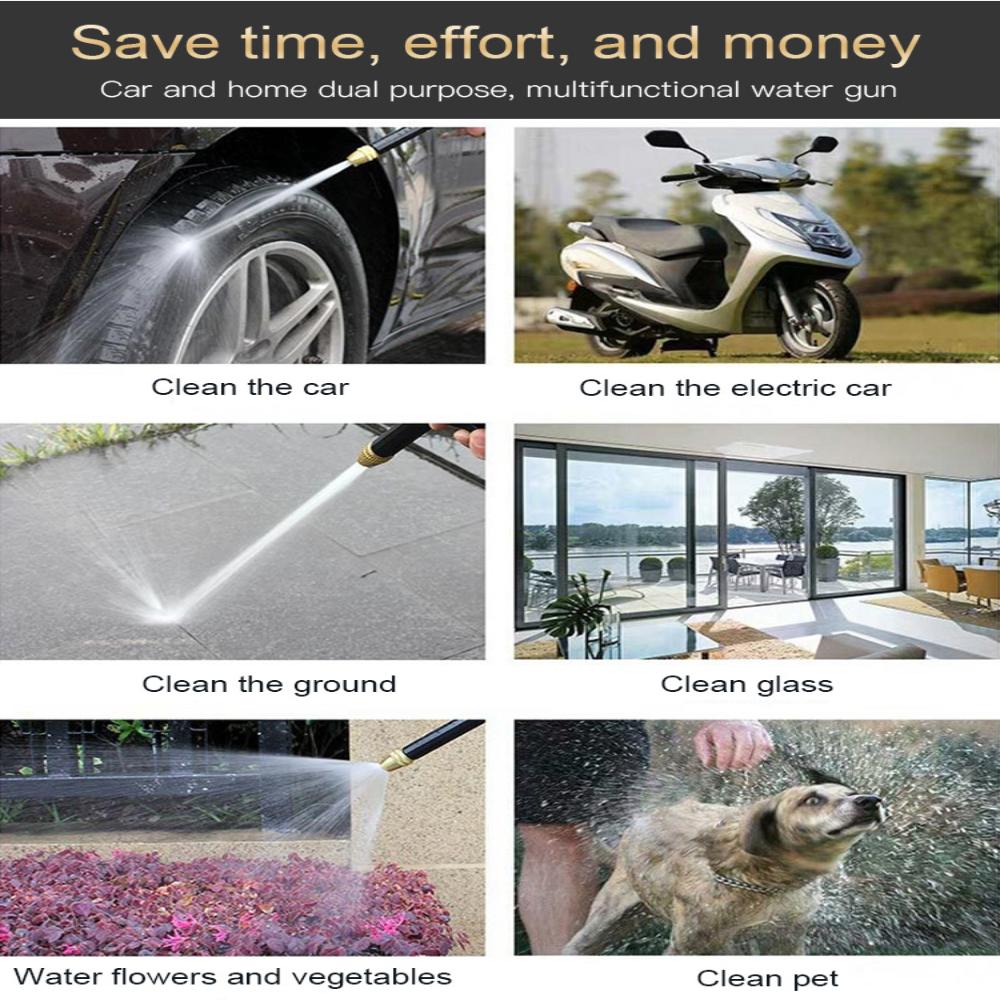 Pistol de udare multifuncțional de înaltă presiune cu duză placată cu cupru