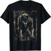 Werewolf Wolf Howling At Full Moon T-Shirt(2)