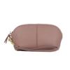 Women's Solid Color Clutch Leather Shell Bag Fashion Casual Leather Large-Capacity Wallet
