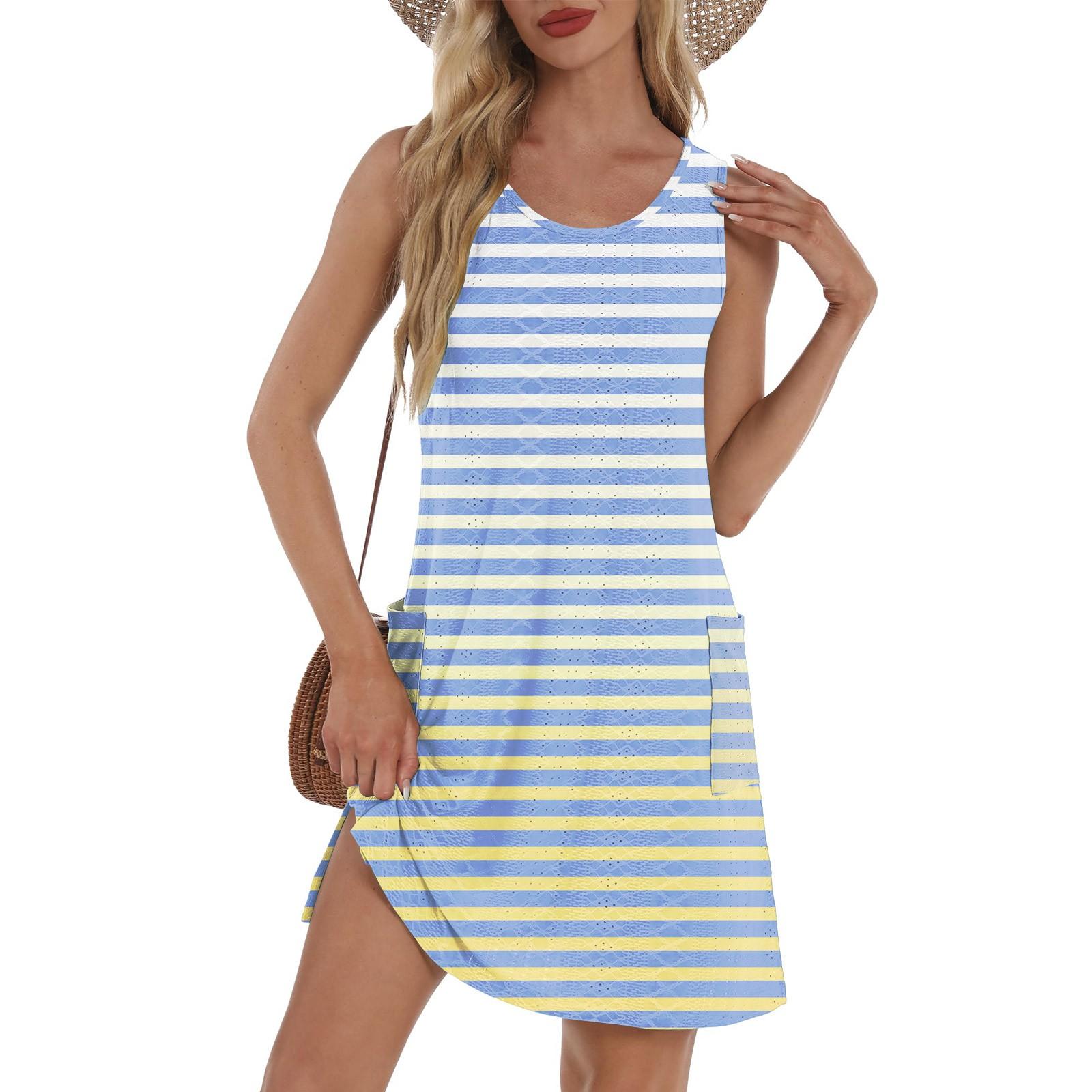 

Женское свободное повседневное платье с принтом, жилет, юбка на бретелях, платье с карманами Юбка на бретелях, платье с карманами XXXL