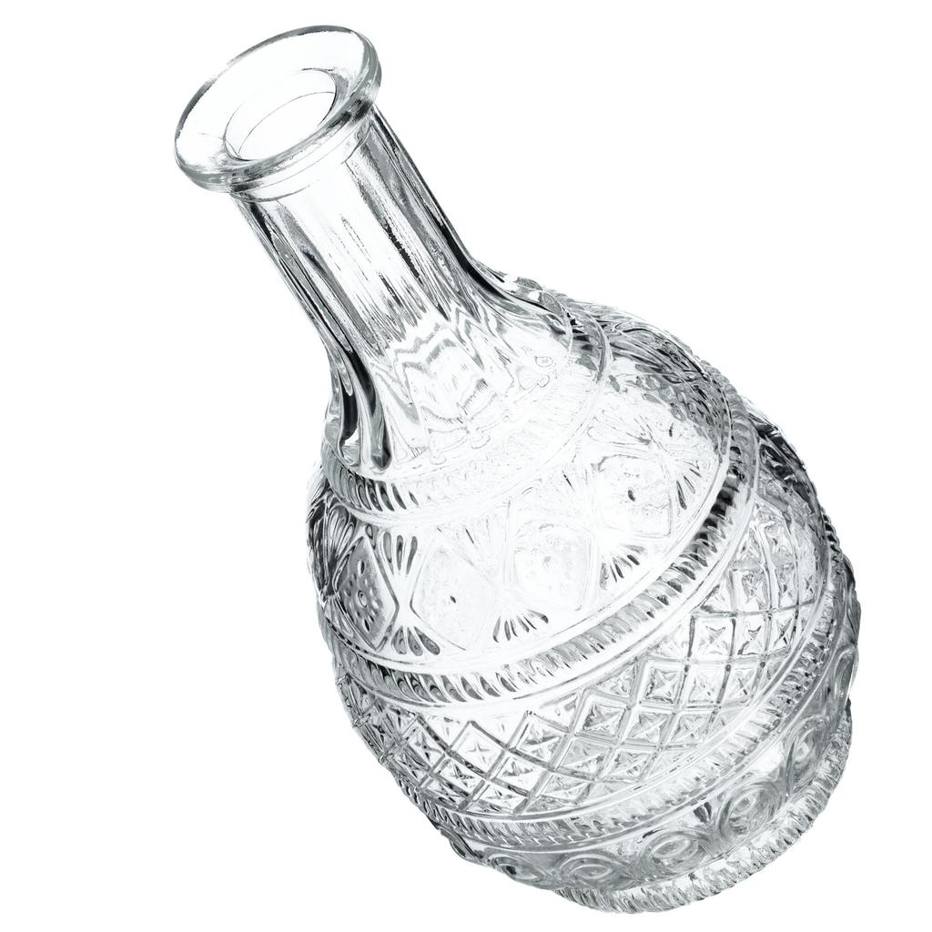 KADAX Crystal Decanter For Whisky Alcohol 1L Glass Bottle With Cork