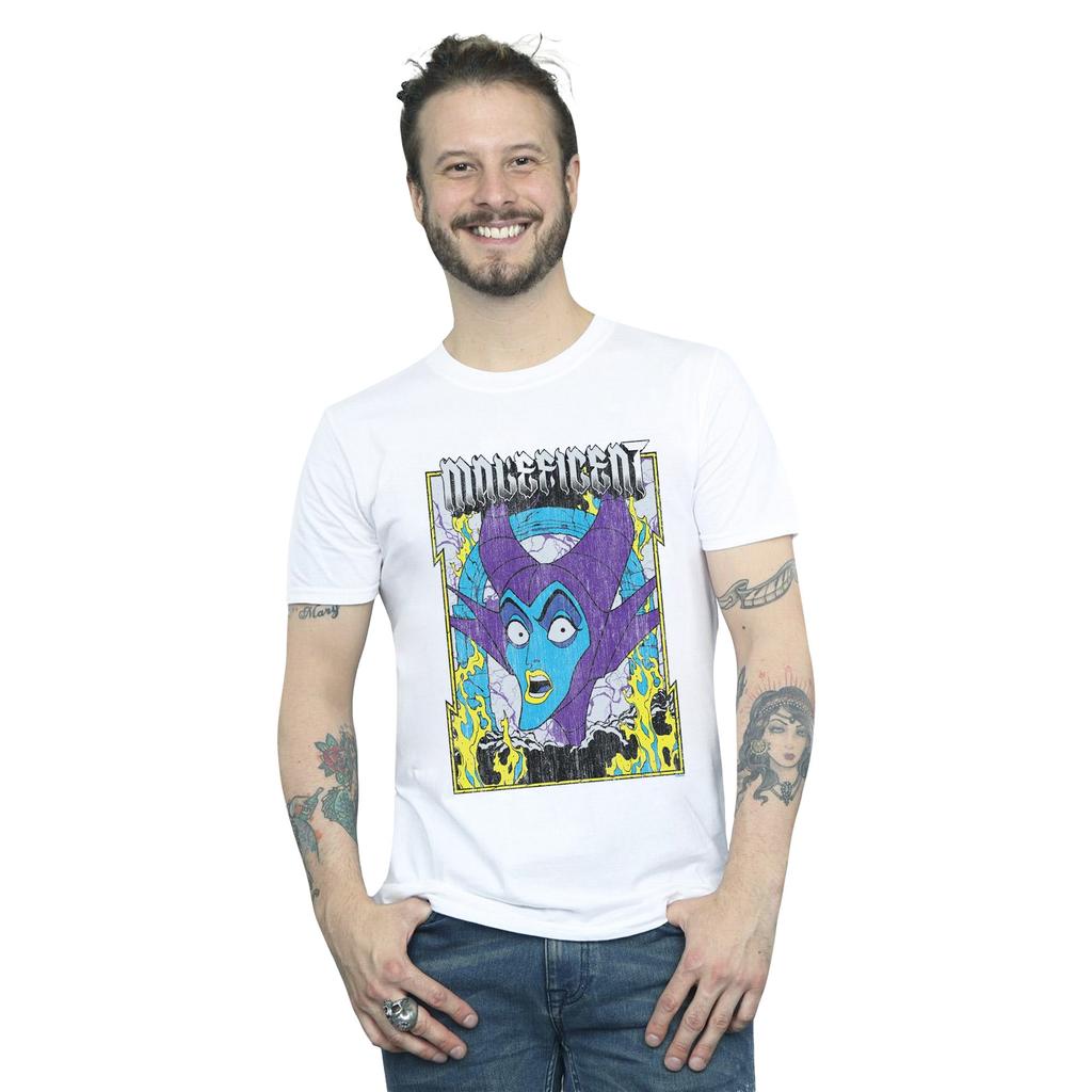 Disney Mens Maleficent Poster T-Shirt
