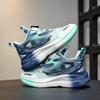Boys Shoes Sneakers 2025 Autumn New Children's Basketball Shoes Students Older Boys Running Lightweight Knob Buckle
