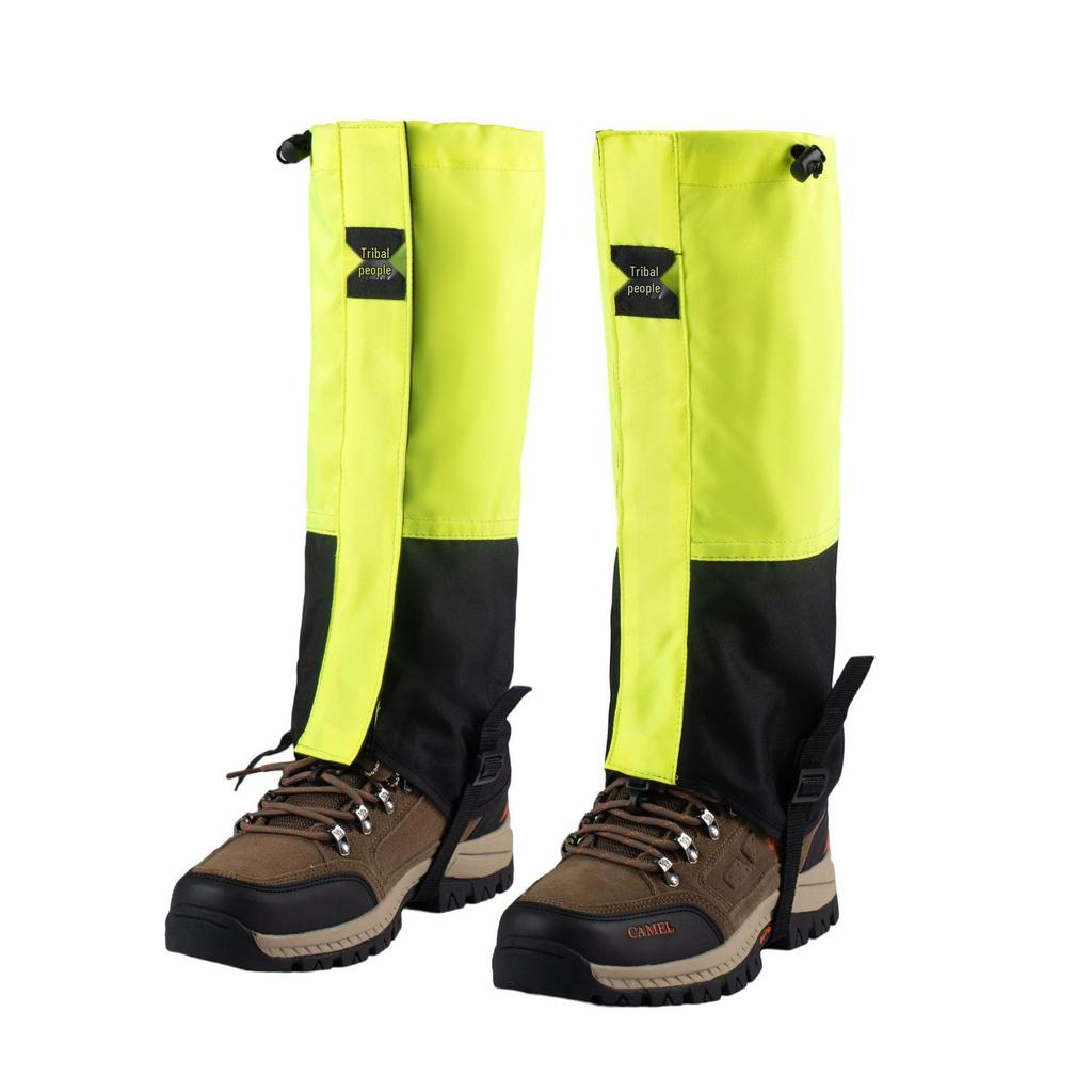 Water-Repellent Outdoor Gaiters: Snowproof, Sandproof & Mudproof Leg Protection for Mountain Climbing