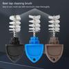 10pcs Beer Plug Tap Brush Beer Tap Plug Brush Beer Faucet Tap Cleaning Brushes Faucet Plug Brush for Bar Home Use