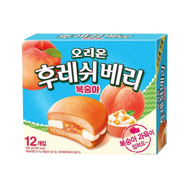 Orion Fresh Berry 12pcs (Strawberry Banana / Strawberry / Melon / Yogurt Berry / Peach)