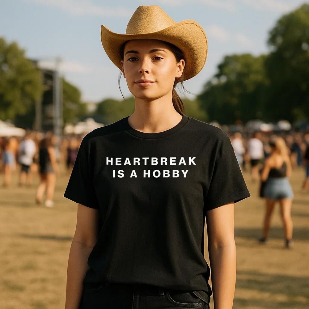 

Heartbreak Is A Hobby T-Shirt Womens Girls Kids Music Olivia Rodrigo Tour Tee 3XL