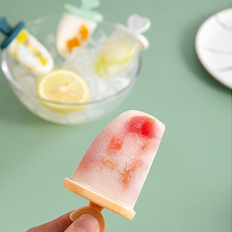 Popsicle Mould Tray 8 Cell Ice Cream Maker Multi Cell Reusable DIY Freezer Kitchen Tool For Kids Summer Party Treats
