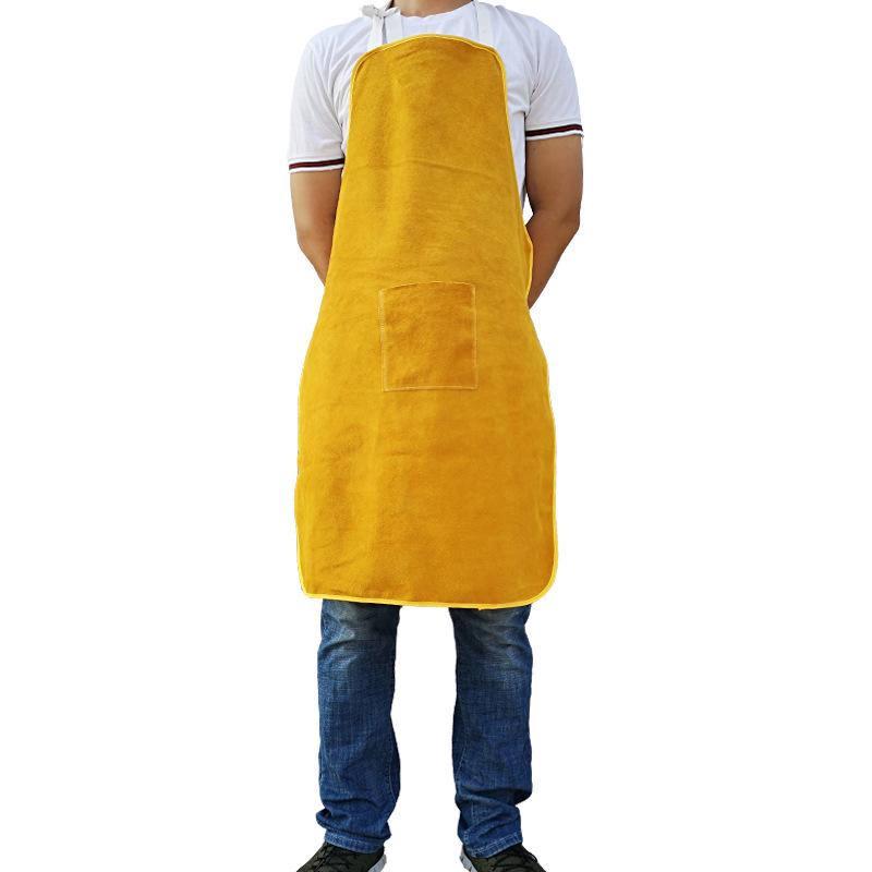 Rindsleder Schweißerschürze - Hitzeschutz, Verbrühschutz, Hitzebeständige Schutzkleidung.