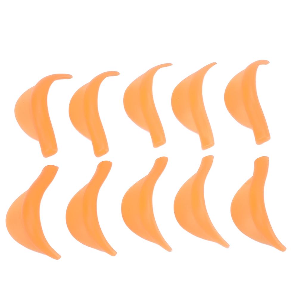 5 Pairs Silicone Eyelash Perming Curler 5 Sizes Reusable Soft Lash Lift   Rods for Buty Salons