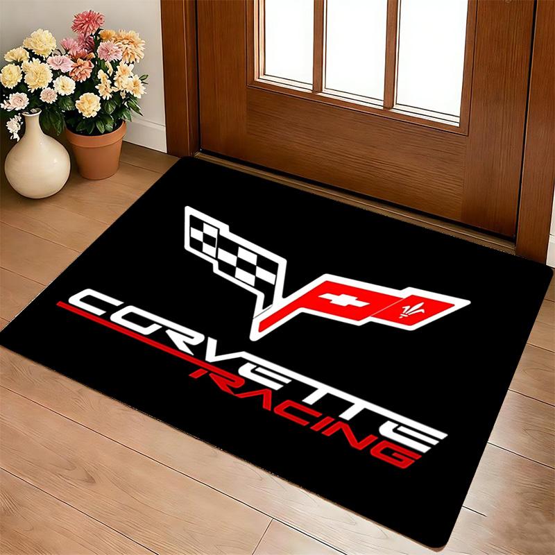 Corvette Living Room Nonslip Area Rug Soft Carpet For Bedroom Game Playroom Sofa Office Home Decor Doormat Christmas Gift C9261236
