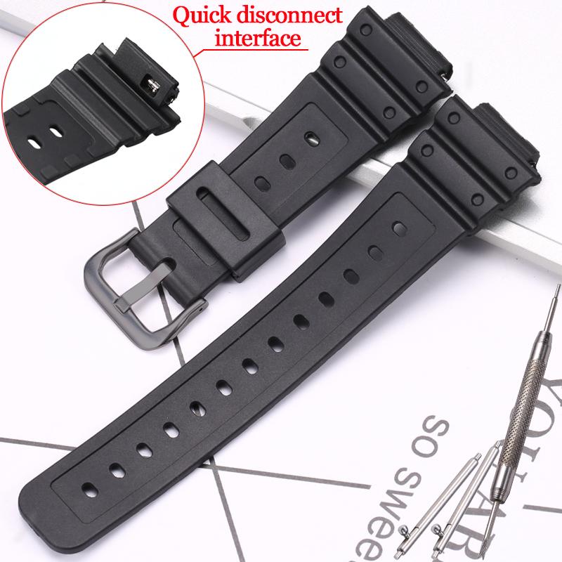 Rubber Strap Suitable For Casio  GA 2100 GA 2110 Men's Sports Waterproof Strap Watch Accessories Replacement Wristband