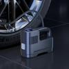 1-teilige tragbare Luftkompressorpumpe, kabelgebundener digitaler Reifenfüller, Auto-Luftpumpe, für Reifenfüller mit LED-Leuchten für Autos und Motorräder