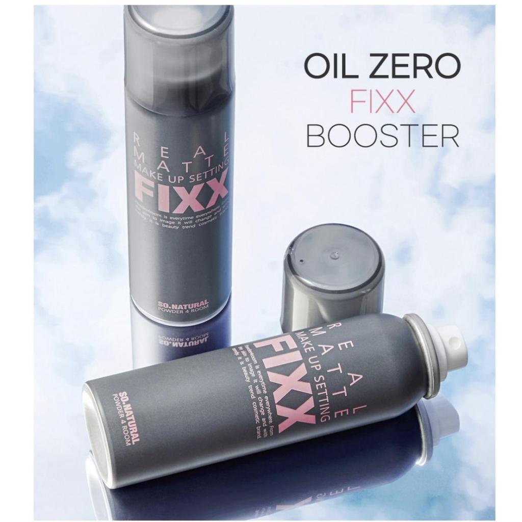 [SO NATURAL] Real Matte Makeup Setting Fixer  75ml