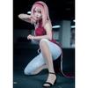 Haruno Sakura Cosplay Shippuden Anime Costume Women Skirt Outfit Unisex Ninja Cartoon Halloween Carnival Costume