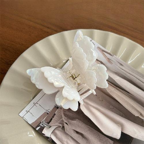 Gradient Butterfly Hair Claw Korean Simple Fashion Hair Claws Headwear Hairpin Women Colorful Hair Decorations Style Accessories