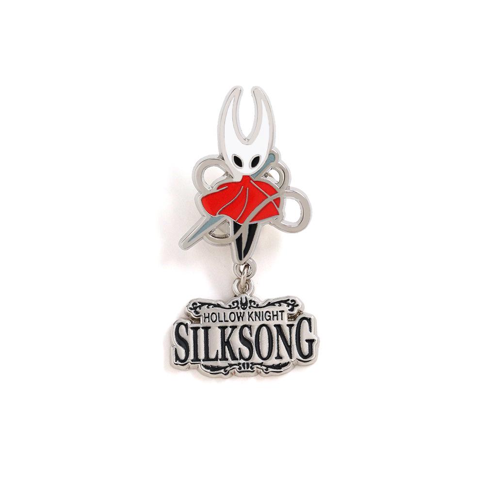 Hornet Enamel Pin: Galaxy Adventure Game Brooch from Hollow Knight Silksong