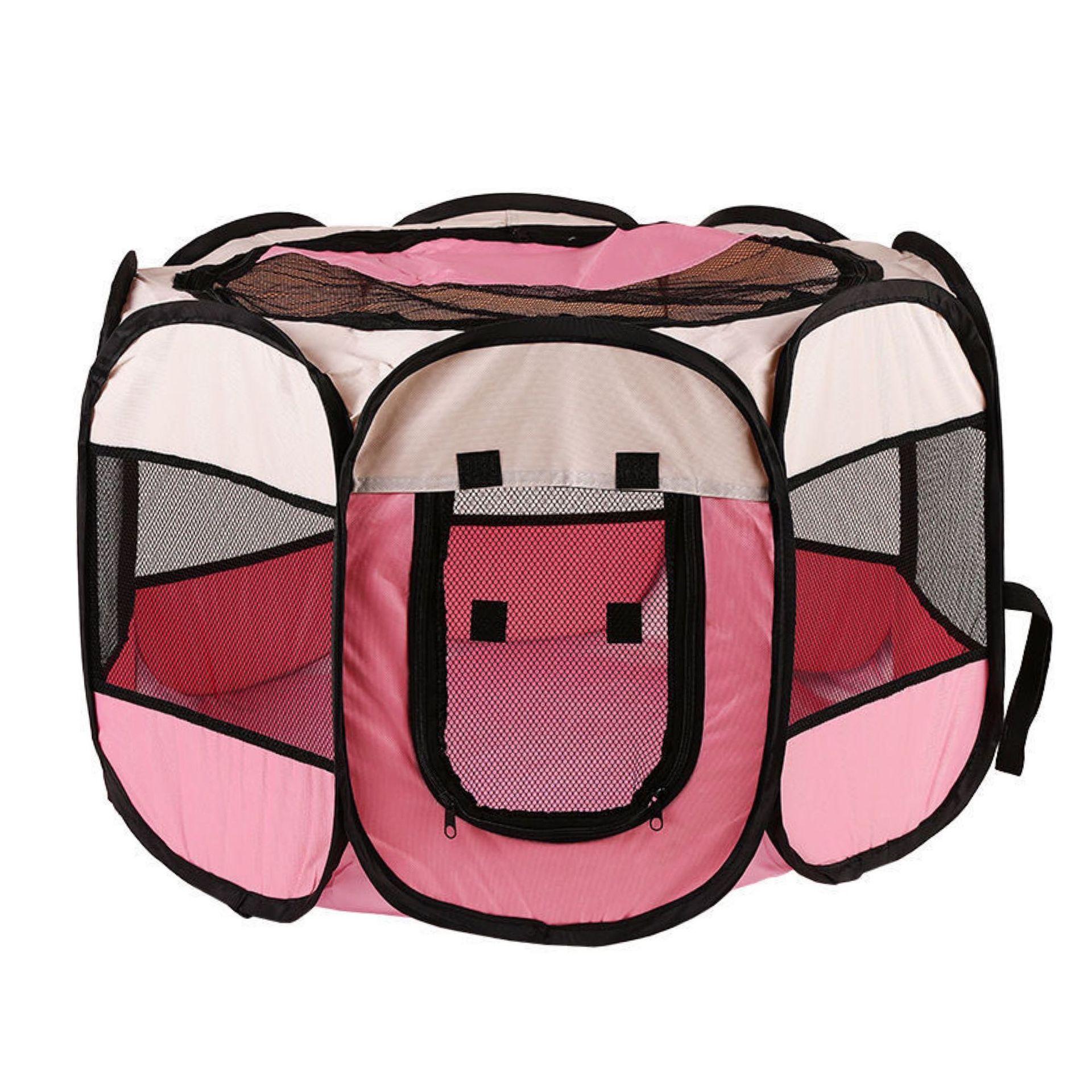 

Кімната для доставки домашніх тварин. Клітка для собак. Намет для котів. Складана тканина Оксфорд. Водонепроникна стійка до подряпин. Намет для собак. Огорожа для домашніх тварин. S рожевий