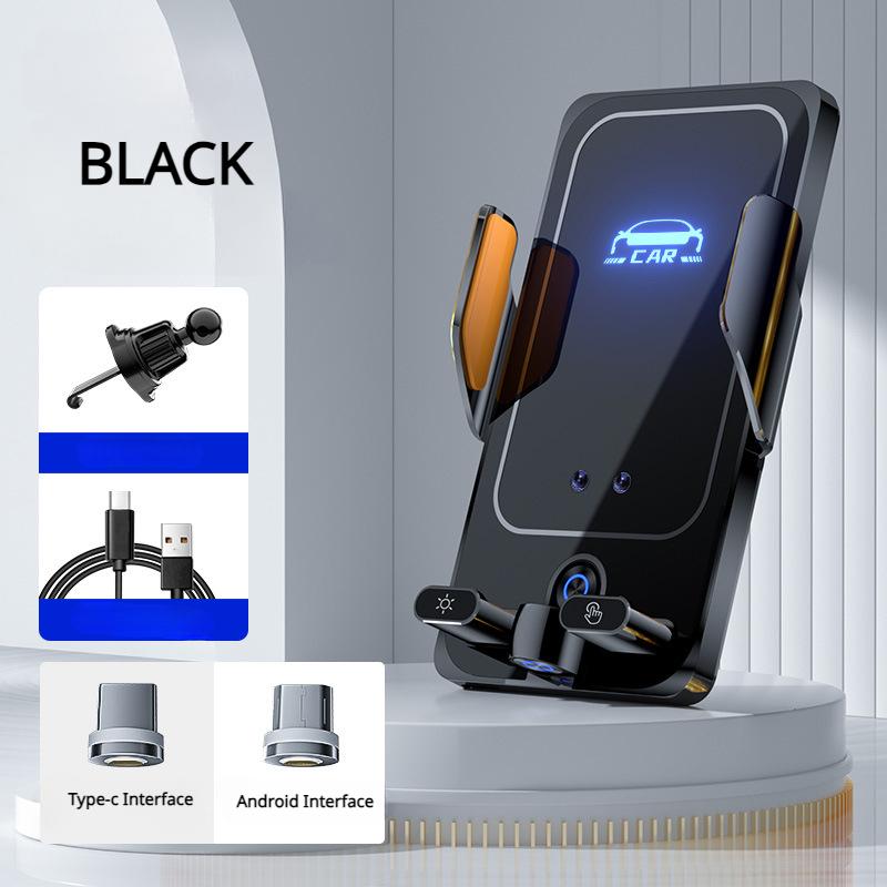 

66W Car Wireless Charger Magnetic Auto Car Mount Phone Holder For iPhone 14 13 12 For Samsung Infrared Induction Fast Charging