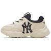 MLB New York Yankees Fashion Logo Slip-On Low-Top Kids Casual Shoes Kids Sneakers Black 7ASHJM43N-50IVS