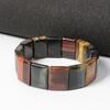 Multicolor Tiger's Eye Bracelet - Natural Stone & Energy Crystal Jewelry