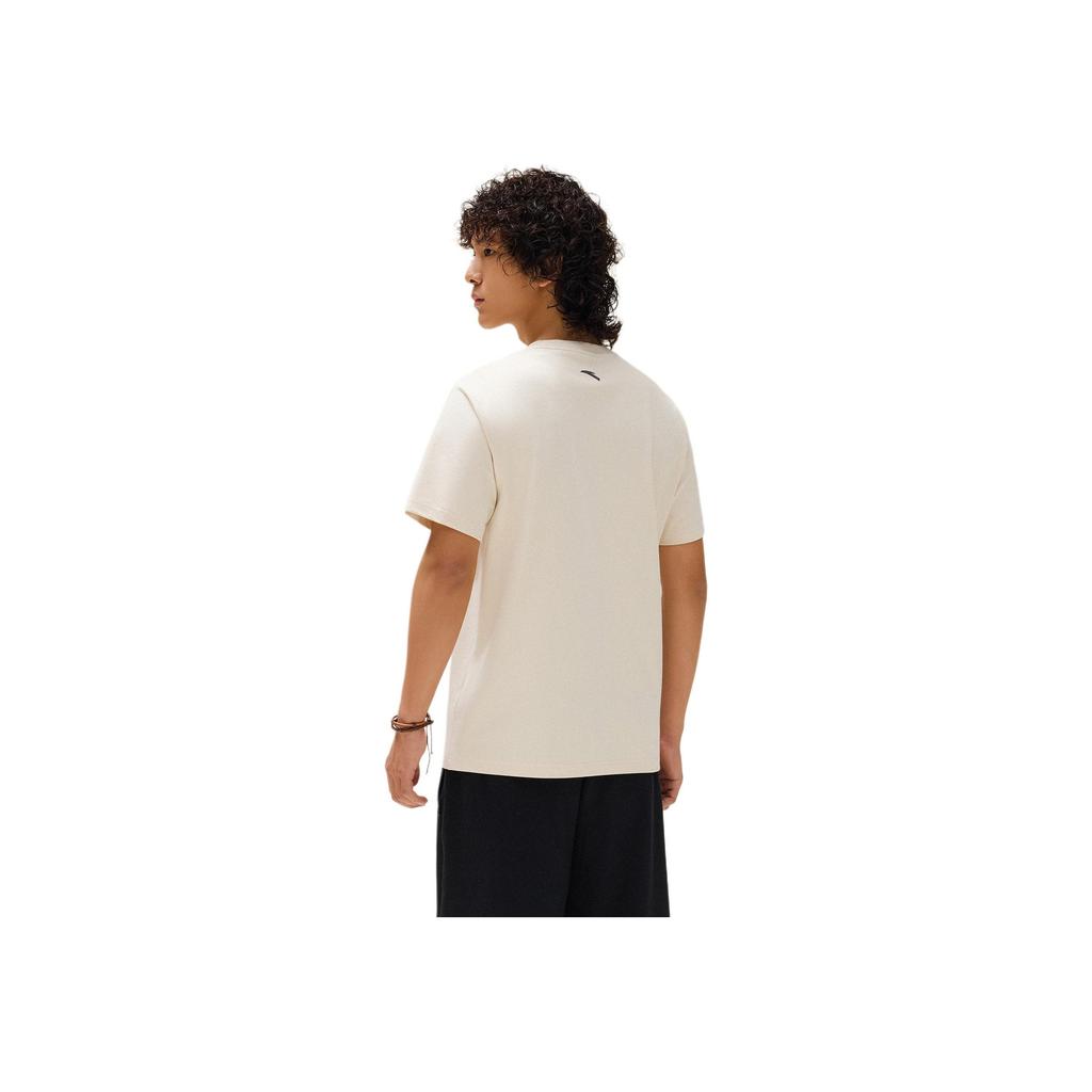 Anta Comfortable Simple Versatile Round Neck Sports Moisture Wicking Thin Short Sleeve T-Shirt Unisex Tops 172531109-3
